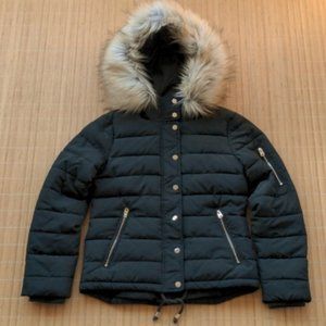 TopShop jacket, dark green